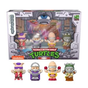 🤞LittlePeople Teenage Mutant Ninja Turtles 4-Figure Collectible Set